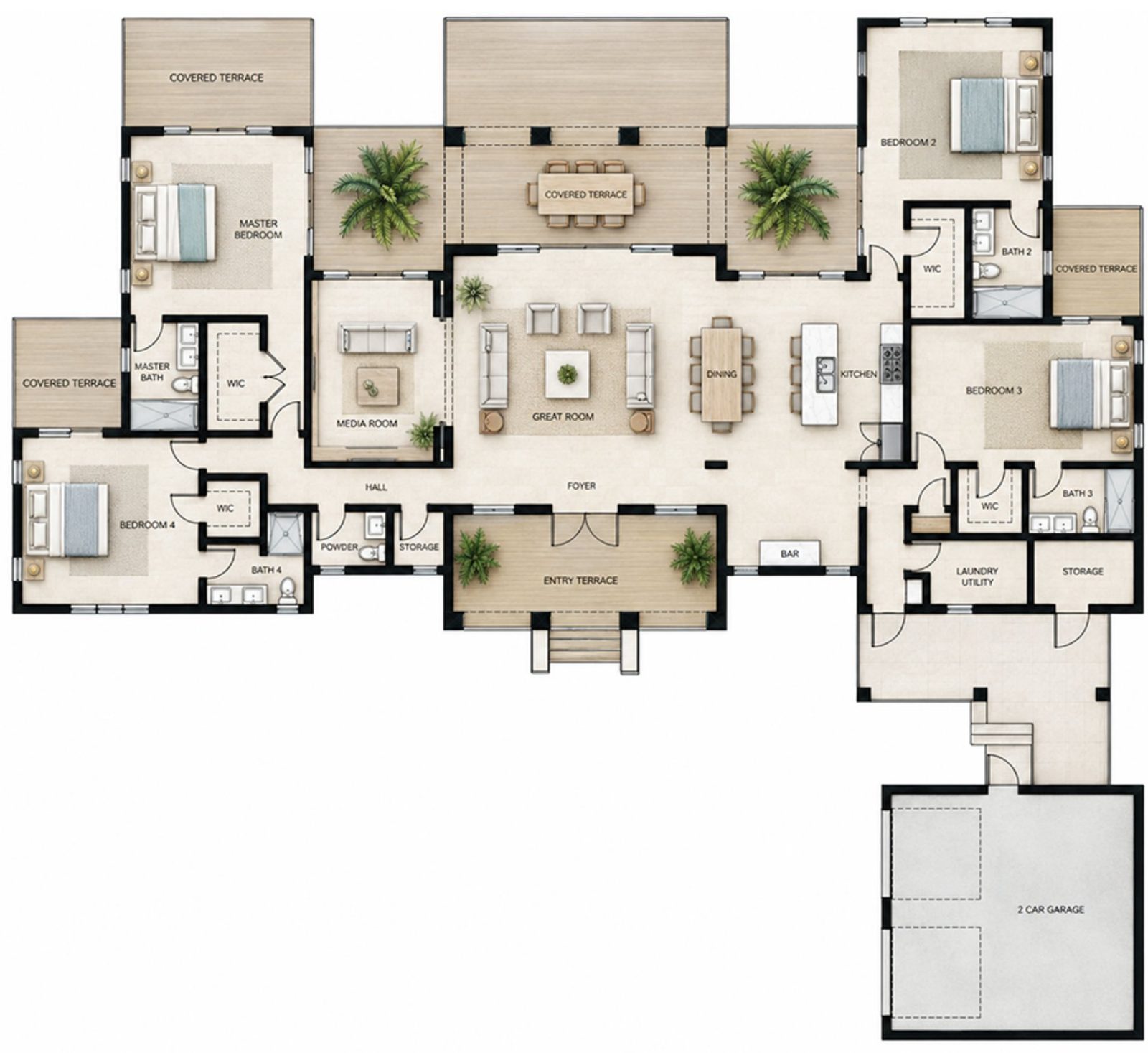 Floor plan of The Regent