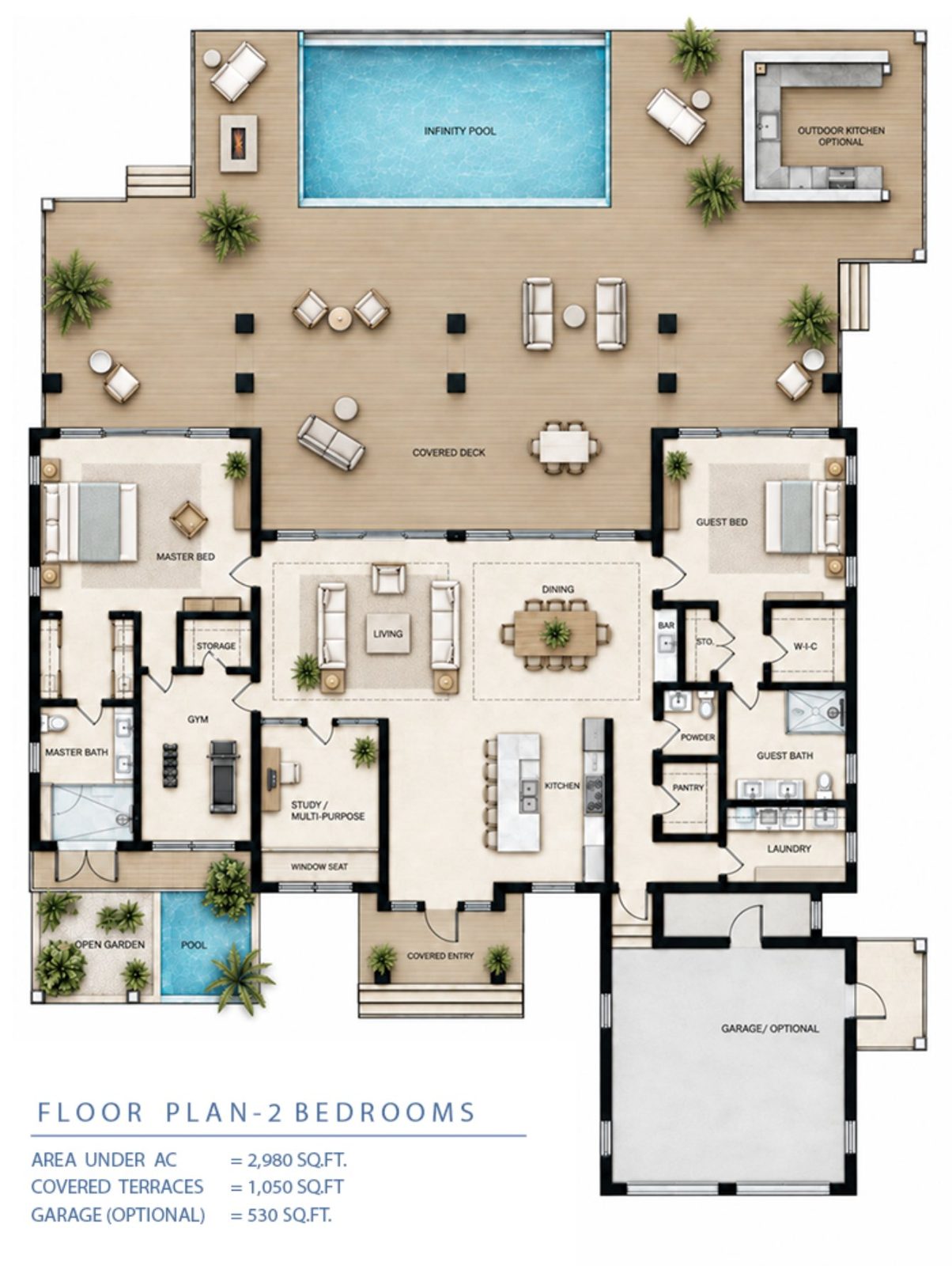 Floor plan of The Coronet