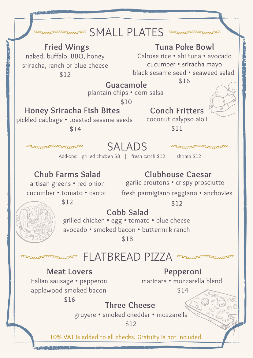 Lunch Menu — page 2